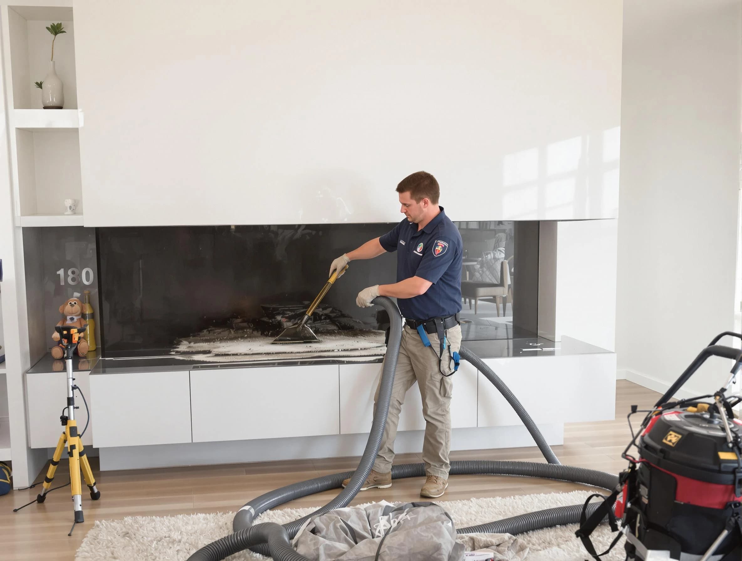 Atlantic City Chimney Sweep technician providing chimney sweeping services in Atlantic City, NJ
