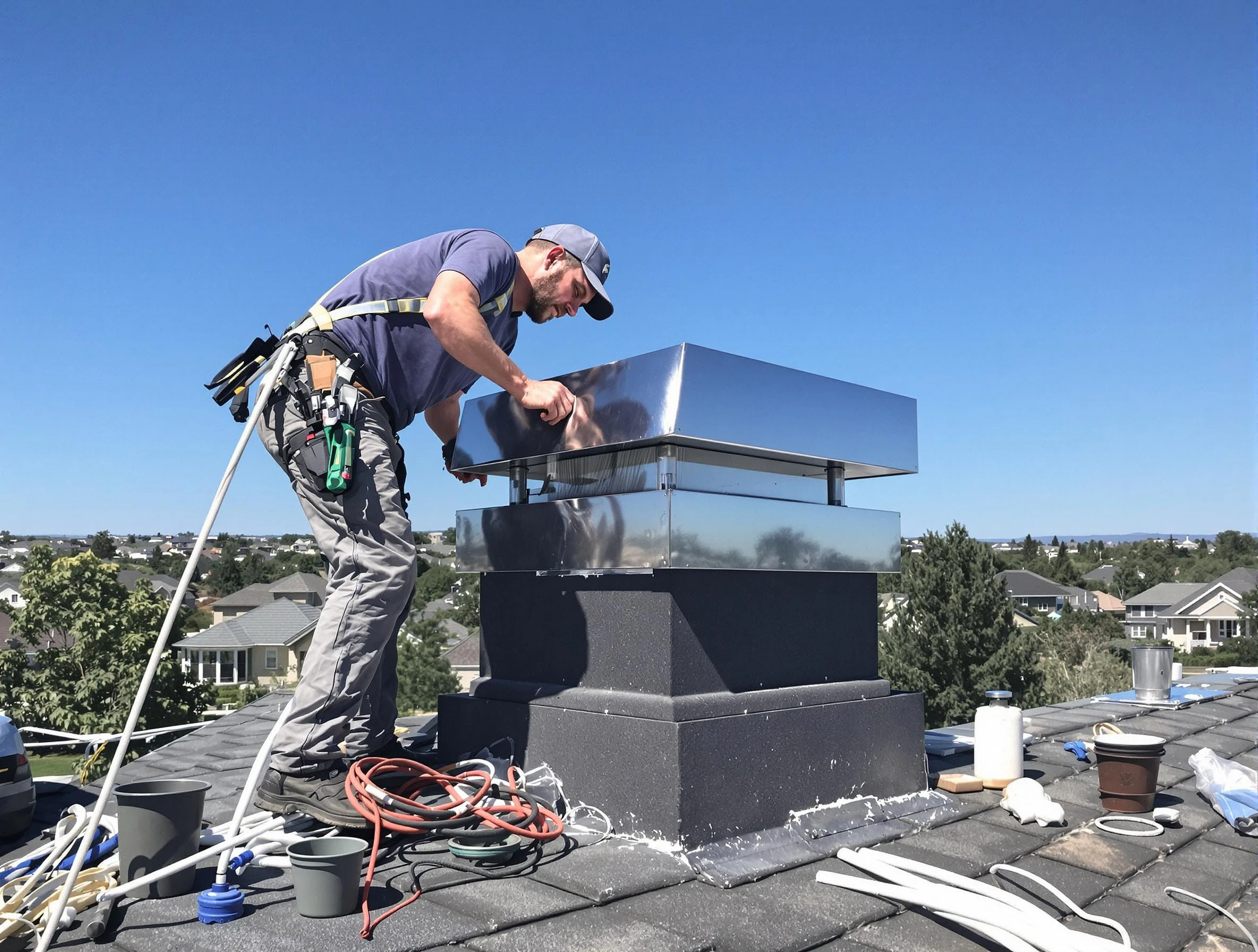 Chimney Cap Services service in Atlantic City, NJ